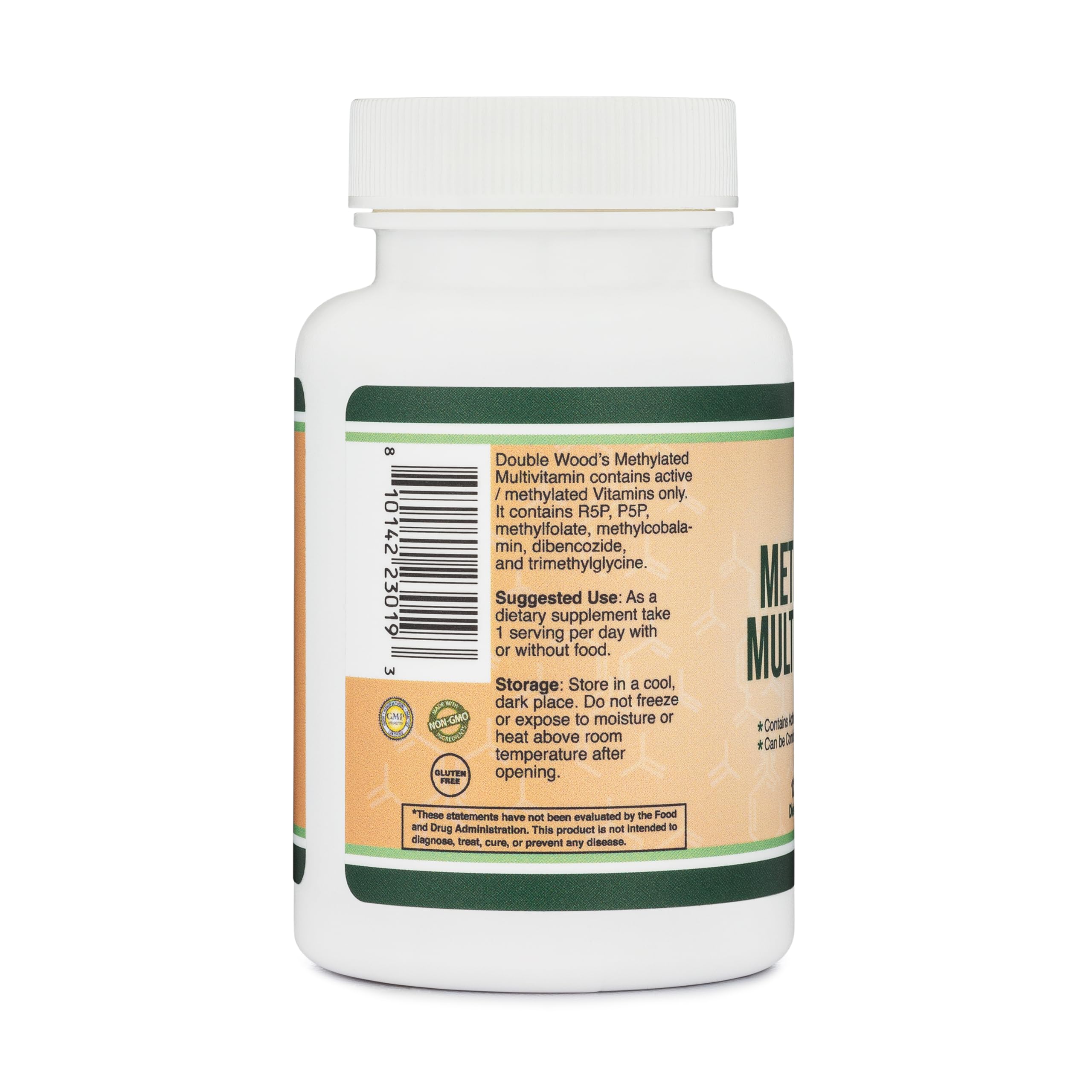 Foto 4 pulgar | Suplemento Multivitamínico Metilado Double Wood 120 Cápsulas - Venta Internacional.