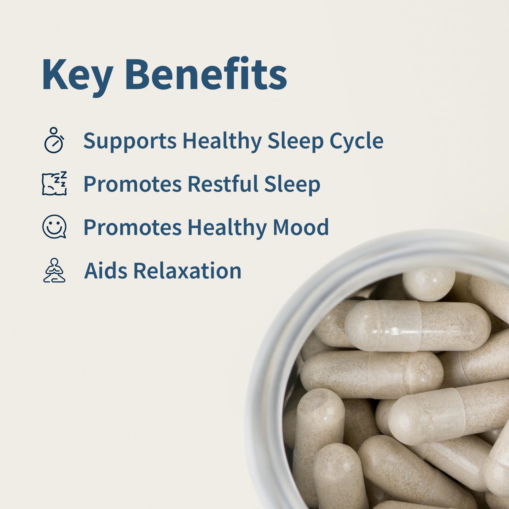 Foto 5 pulgar | Suplemento para Dormir Snap Supplements con Melatonina 60 Cápsulas - Venta Internacional