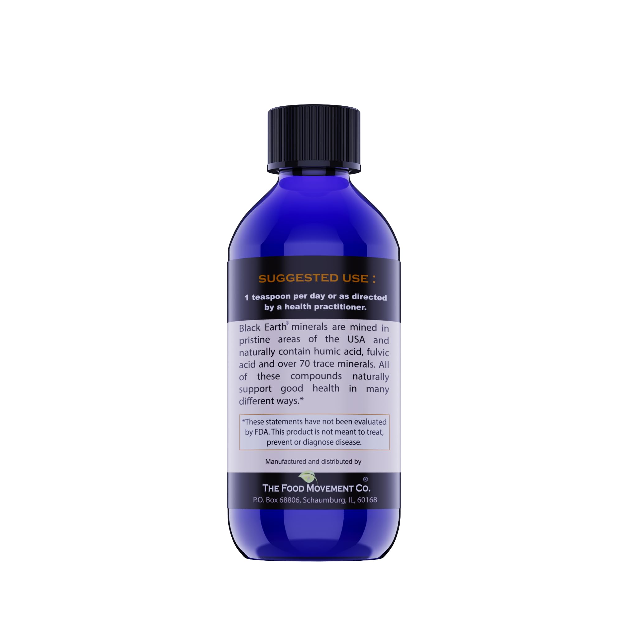 Foto 3 | Suplemento Ácido Fúlvico Black Earth The Food Movement Co. 236 ml-Venta Internacional