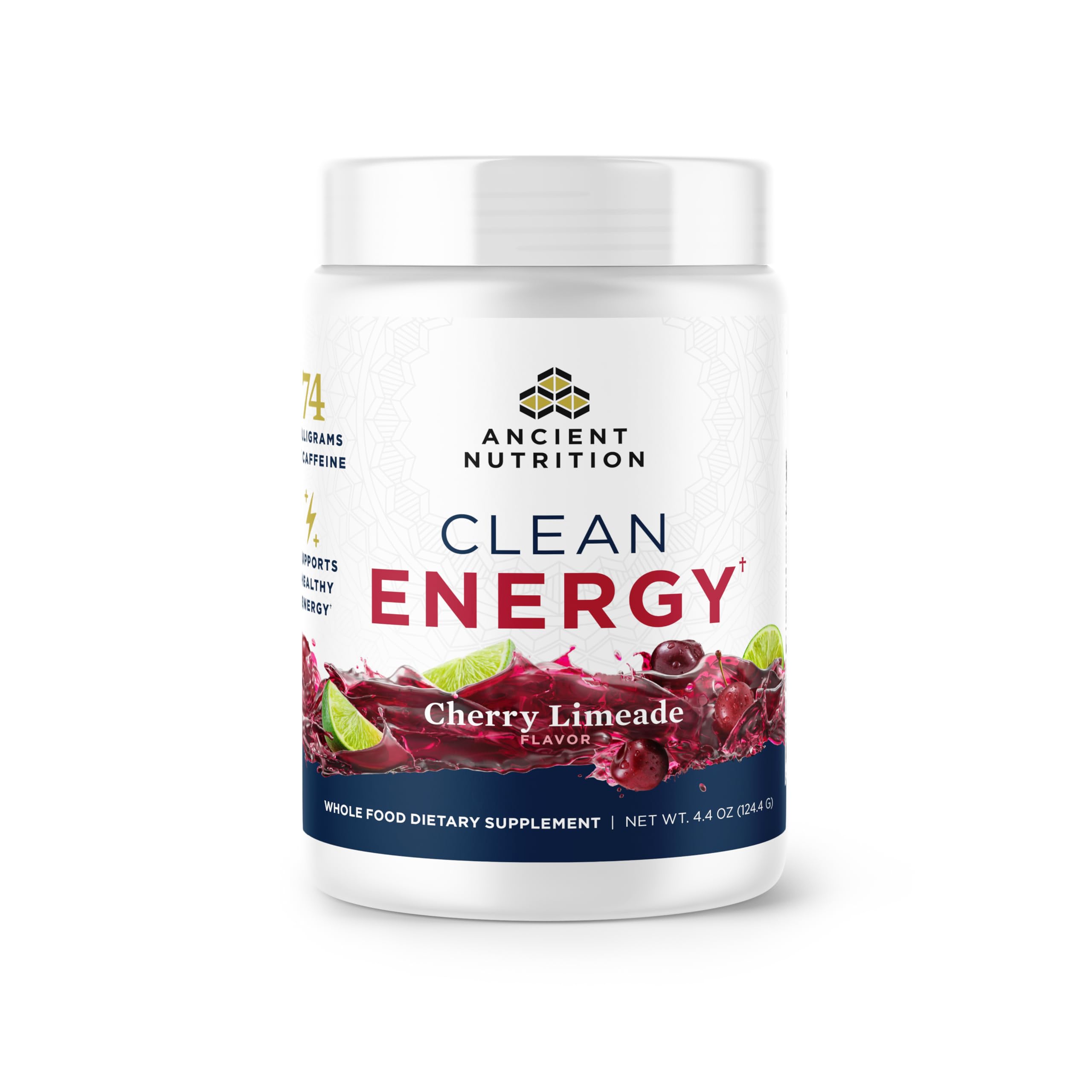 Foto 2 pulgar | Polvo Energético Ancient Nutrition Clean Cherry Limeade 30 Raciones - Venta Internacional
