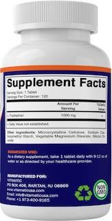 Foto 5 | Suplemento L-triptófano Vitamatic 120 Tabletas-Venta Internacional