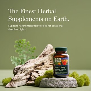 Foto 3 | Sleep Support Gaia Herbs Sound Sleep 60 Cápsulas Veganas - Venta Internacional