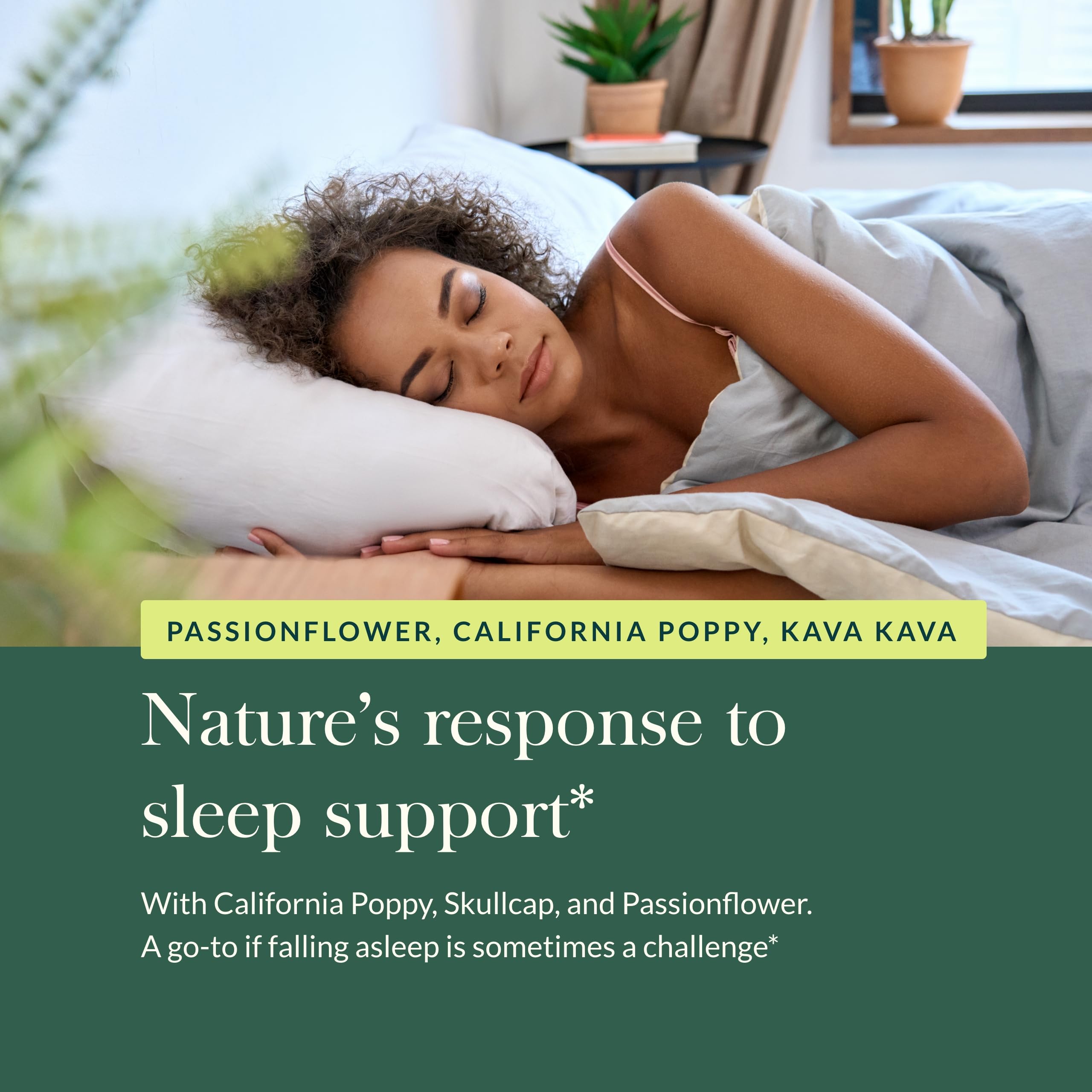 Foto 6 pulgar | Sleep Support Gaia Herbs Sound Sleep 60 Cápsulas Veganas - Venta Internacional