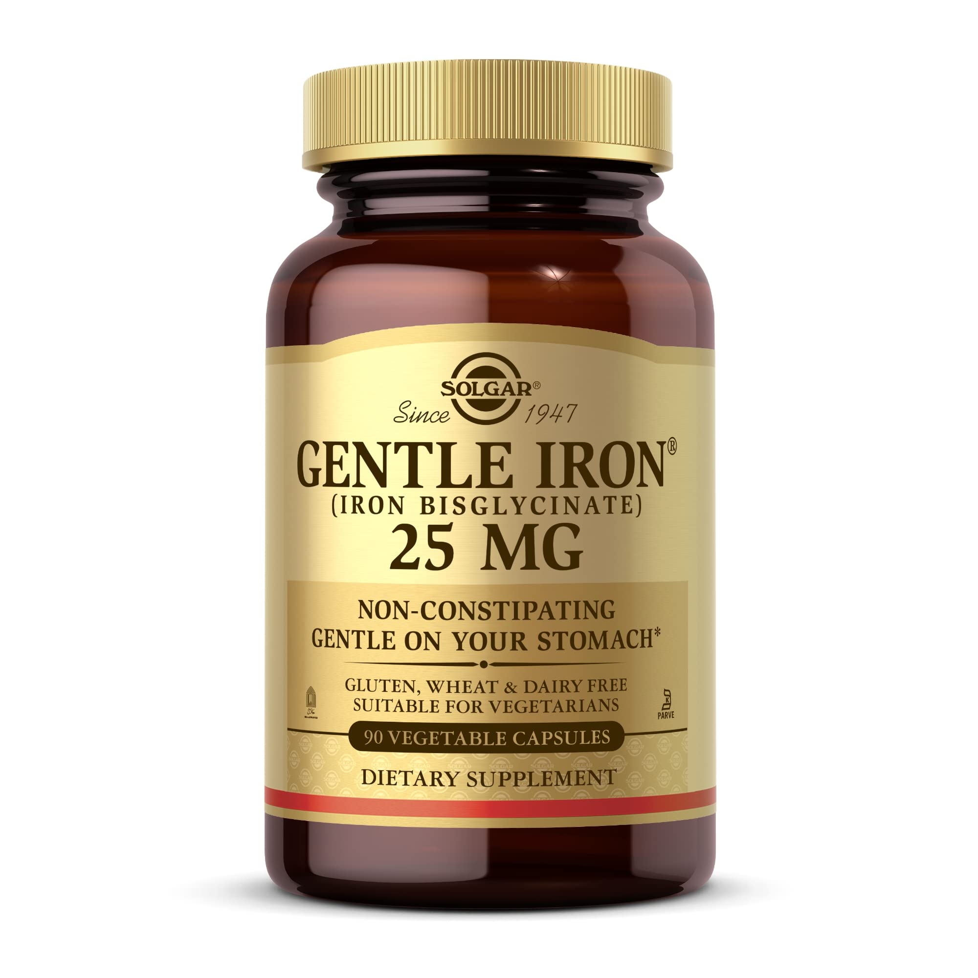 Foto 2 pulgar | Suplemento Solgar Gentle Iron 25 Mg 90 Cápsulas Vegetales - Venta Internacional.