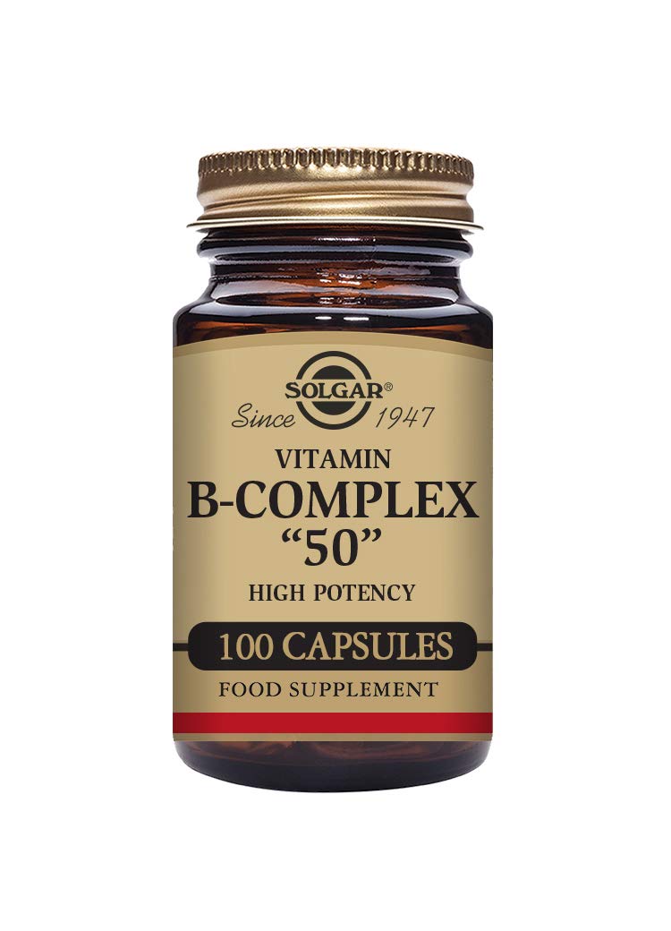Foto 1 | Suplemento Solgar B-complex «50», Cápsulas Vegetales, 100 Unidades - Venta Internacional.