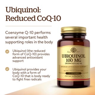Foto 3 | Suplemento Solgar Ubiquinol 100 Mg (coq-10 Reducido) X100 - Venta Internacional.