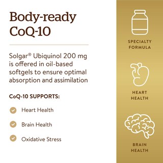 Foto 4 | Suplemento Solgar Ubiquinol 100 Mg (coq-10 Reducido) X100 - Venta Internacional.