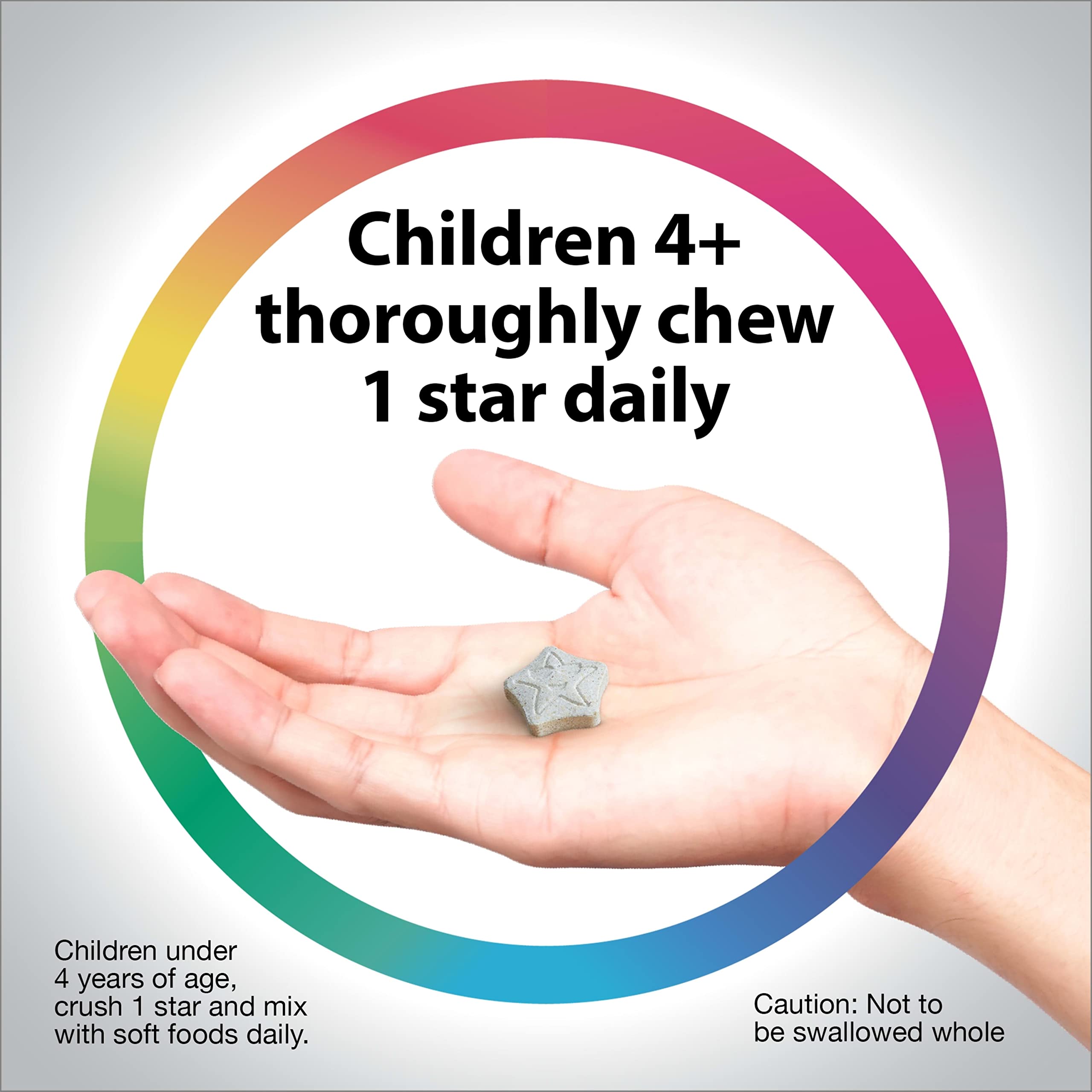 Foto 7 pulgar | Multivitamínico Rainbow Light Kids One, Masticable, 90 Comprimidos - Venta Internacional.