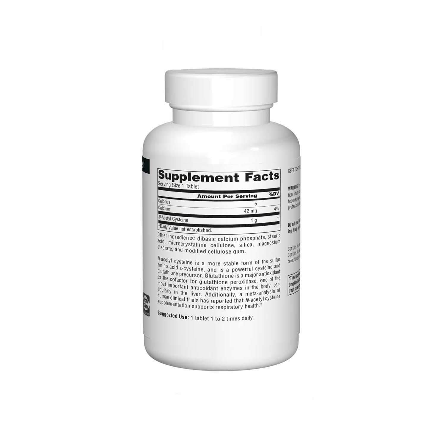 Foto 3 pulgar | Suplemento Source Naturals N-acetil Cisteína 1000 Mg - Venta Internacional.