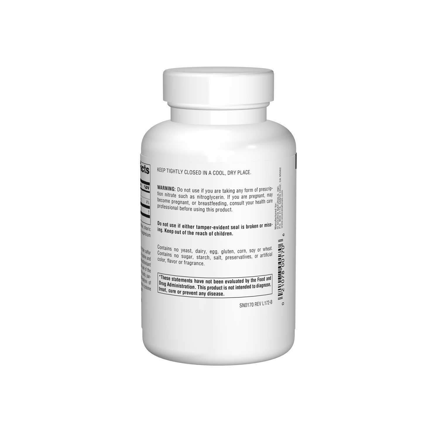 Foto 4 pulgar | Suplemento Source Naturals N-acetil Cisteína 1000 Mg - Venta Internacional.