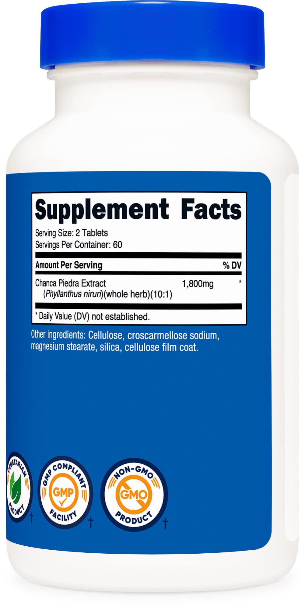 Foto 5 pulgar | Suplemento Dietético Nutricost Extracto De Chanca Piedra 1800 Mg - Venta Internacional.