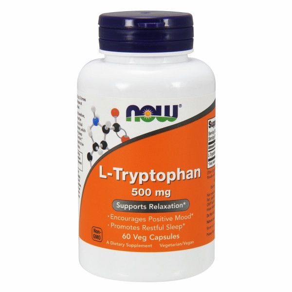 Foto 1 | Suplement Now Foods L-triptófano 60 Vcaps - Venta Internacional.