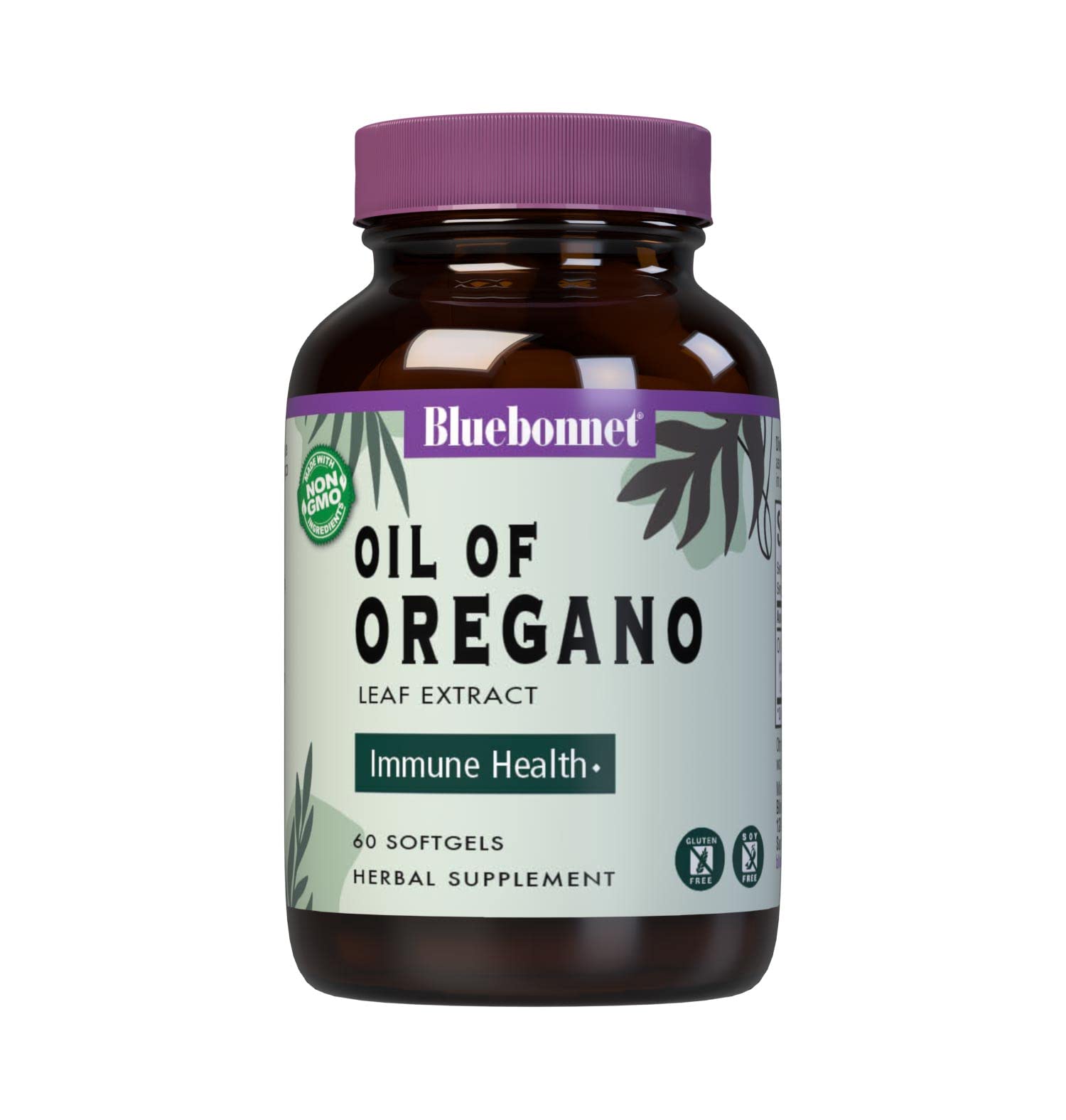 Foto 1 | Suplemento De Aceite De Orégano Bluebonnet Nutrition 150 Mg 60 Cápsulas Blandas - Venta Internacional.
