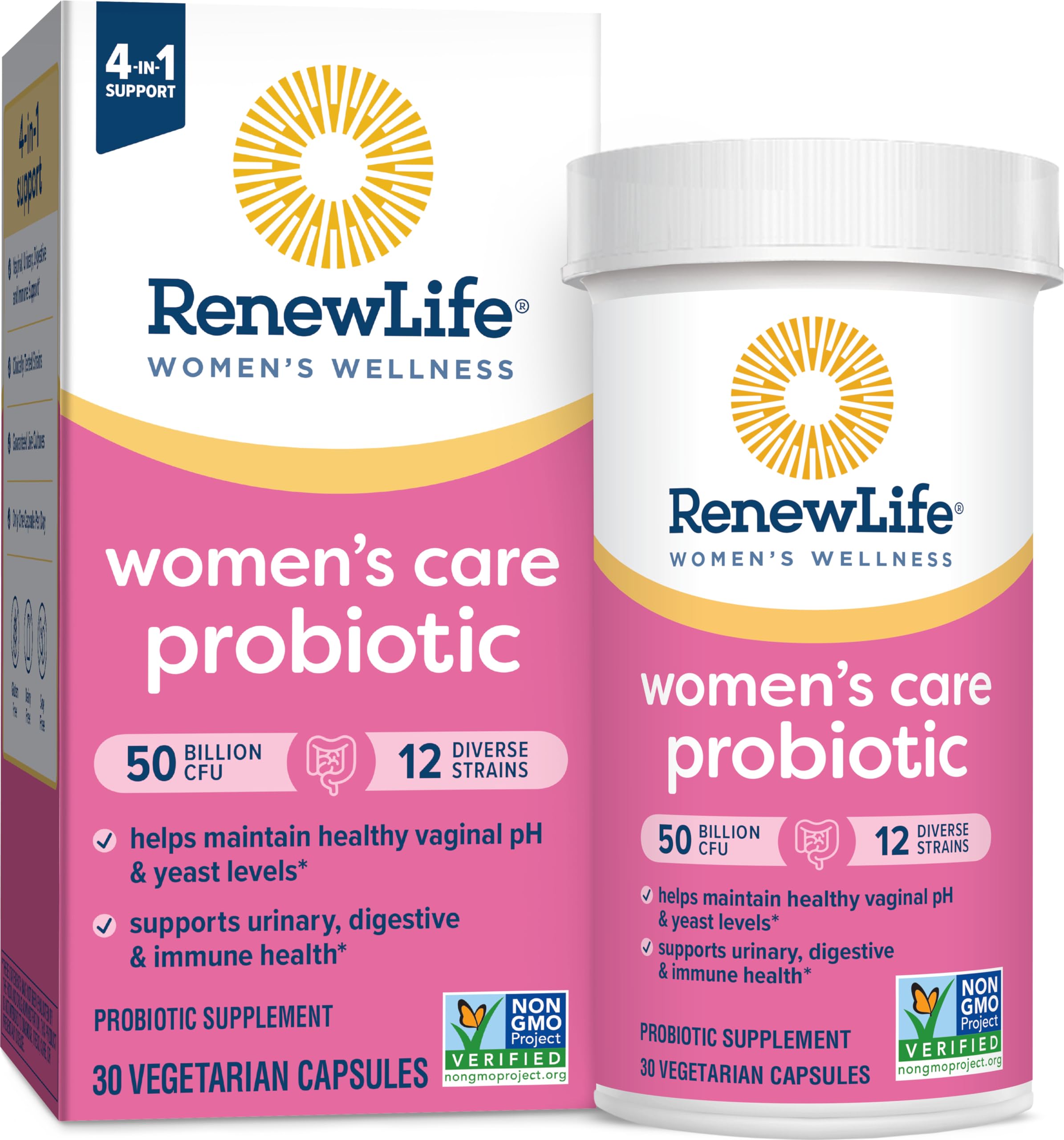 Foto 1 | Cápsulas Probióticas Renew Life Para Mujer, 50 Mil Millones De Cfu, 30 Unidades - Venta Internacional.