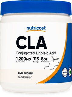 Foto 1 | Suplemento Nutricost Cla (ácido Linoleico Conjugado) 227 G En Polvo - Venta Internacional.