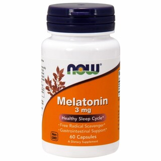 Foto 1 | Melatonina Supplement Now Foods 60 Cápsulas - Venta Internacional.