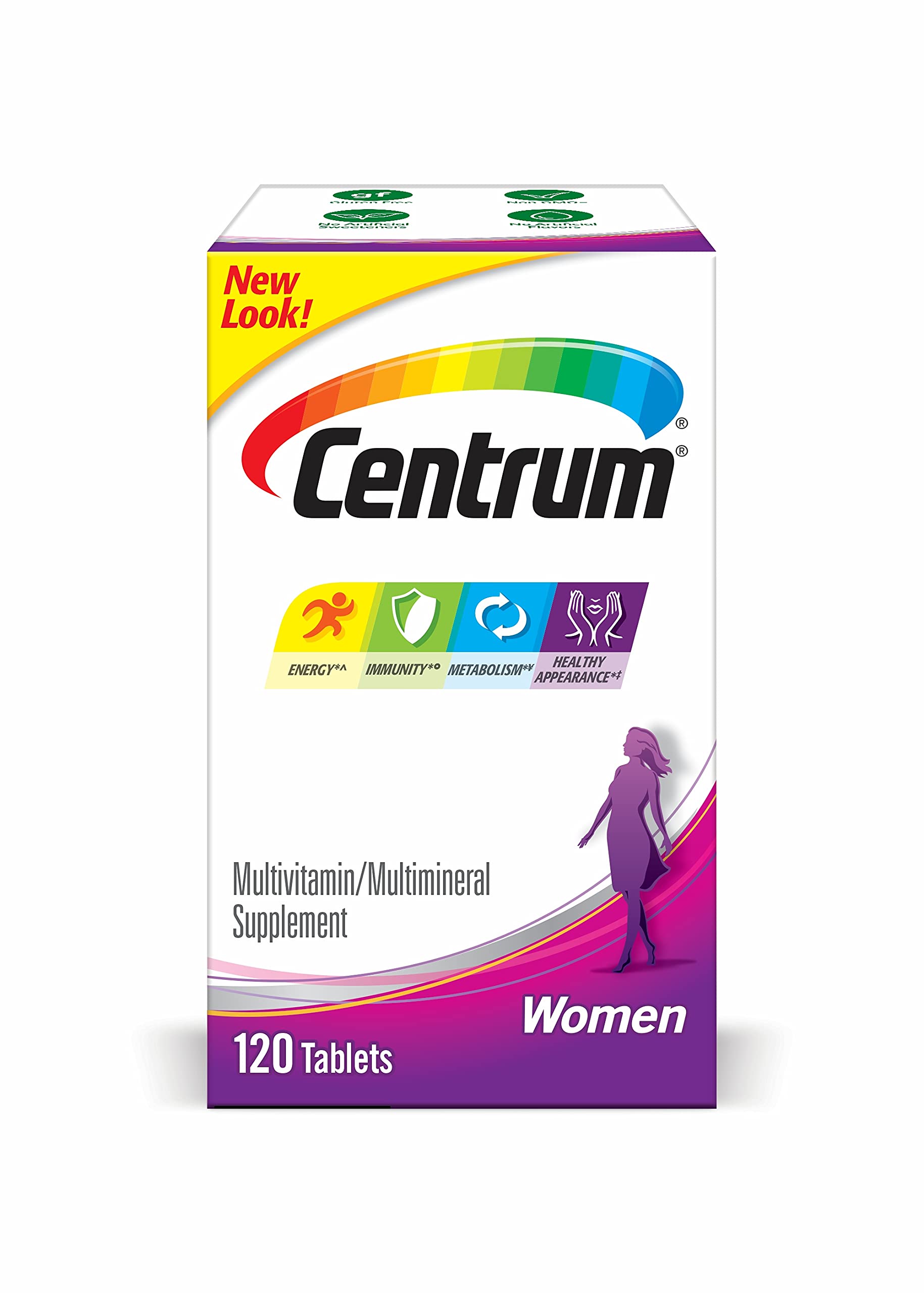 Foto 2 pulgar | Centrum Women Multivitamínico 120 Tabletas - Venta Internacional