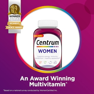 Foto 2 | Centrum Women Multivitamínico 120 Tabletas - Venta Internacional