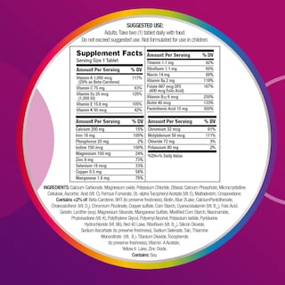 Foto 6 | Centrum Women Multivitamínico 120 Tabletas - Venta Internacional