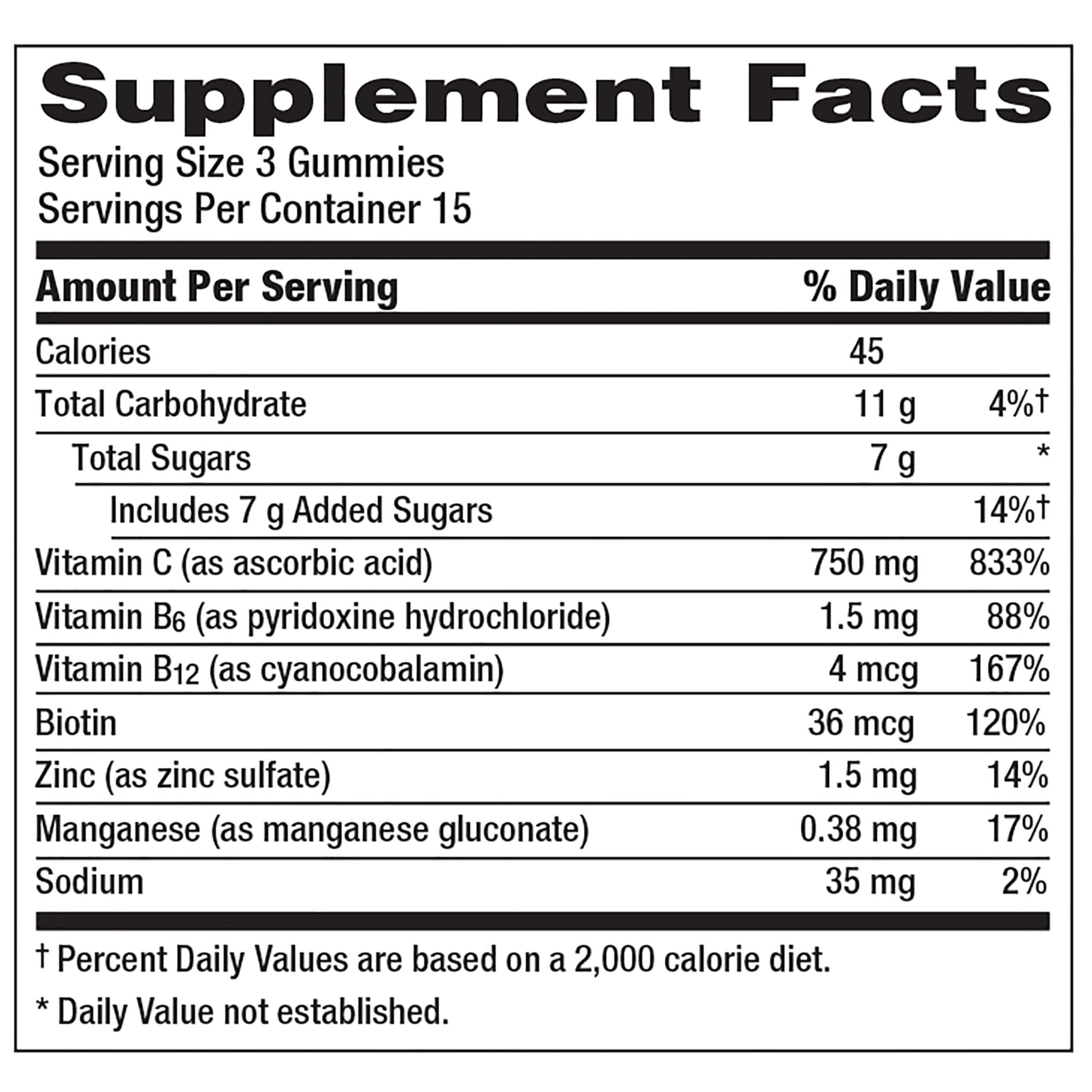 Foto 7 pulgar | Suplemento Emergen-c Core Gummies Mixed Berries, 45 Unidades - Venta Internacional.