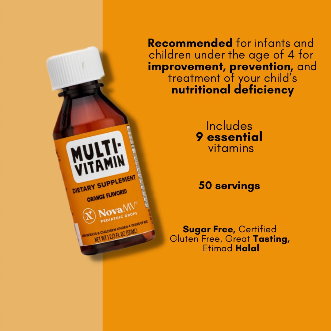 Foto 3 | NovaFerrum Mmm! Multivitamínico Infantil Sabor Naranja 50 ml - Venta Internacional