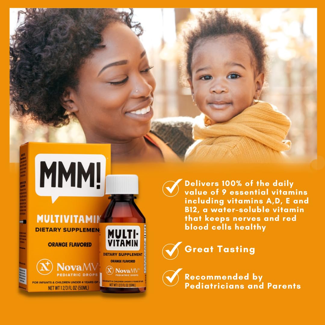 Foto 4 | NovaFerrum Mmm! Multivitamínico Infantil Sabor Naranja 50 ml - Venta Internacional
