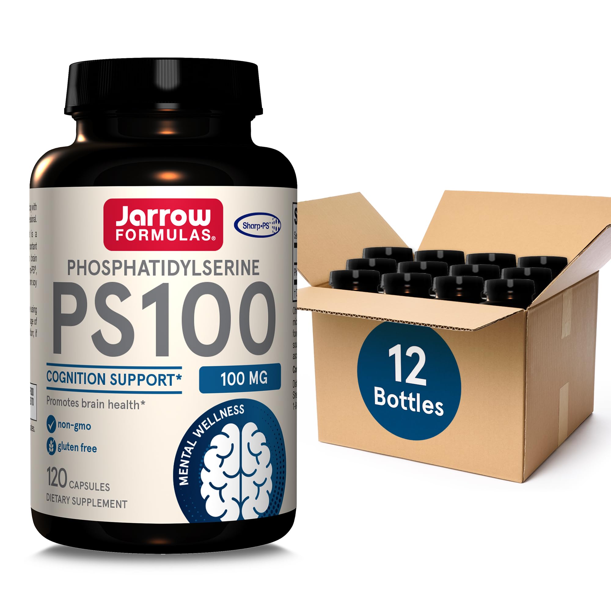 Foto 1 | Suplemento Dietético Jarrow Formulas Ps100 Fosfatidilserina 100 Mg - Venta Internacional.