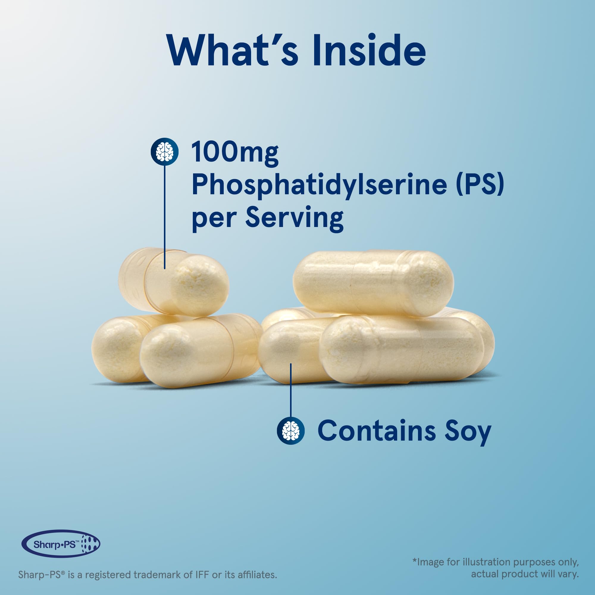 Foto 4 pulgar | Suplemento Dietético Jarrow Formulas Ps100 Fosfatidilserina 100 Mg - Venta Internacional.