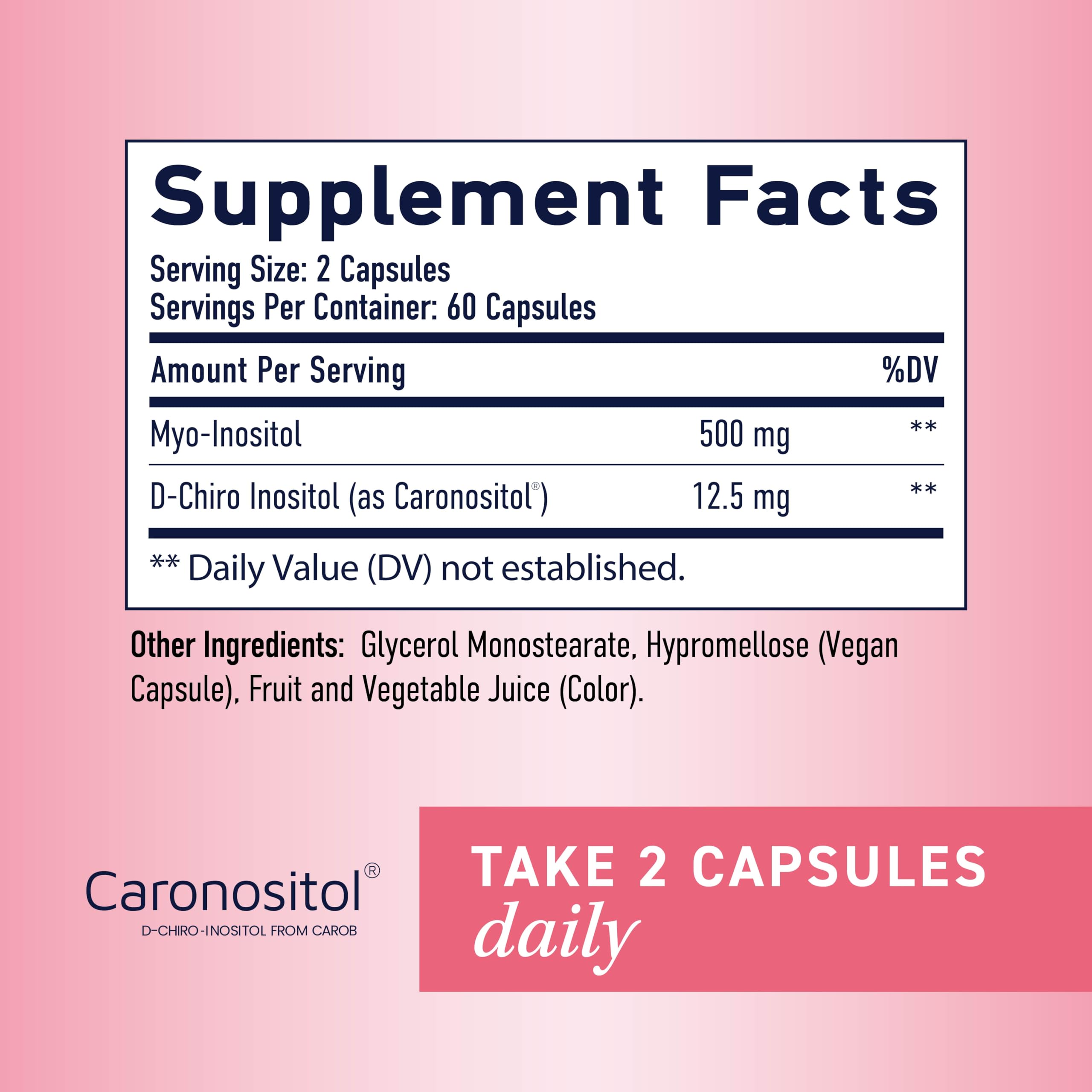 Foto 7 pulgar | Suplemento Smnutrition Con Mioinositol E Inositol D-chiro 120 Cápsulas - Venta Internacional.