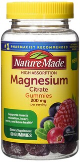 Foto 1 | Suplemento De Citrato De Magnesio Nature Made, 200 Mg, Gomitas X60 - Venta Internacional.
