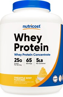 Foto 1 | Proteína En Polvo Nutricost Whey Pineapple Whip 2,27 Kg Sin Gluten - Venta Internacional.