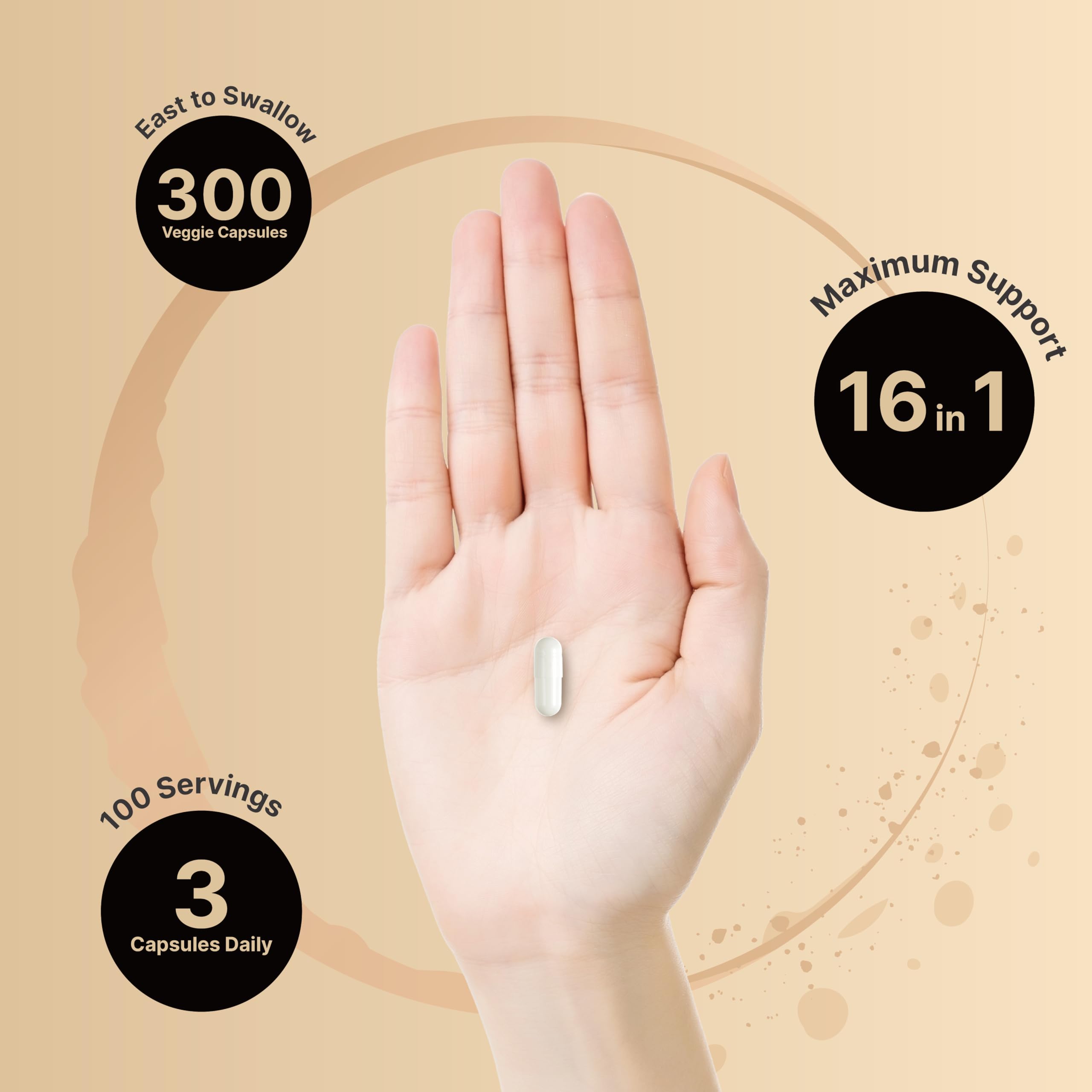 Foto 5 pulgar | Suplemento Naturebell Multi Collagen Complex 300 Cápsulas - Venta Internacional.