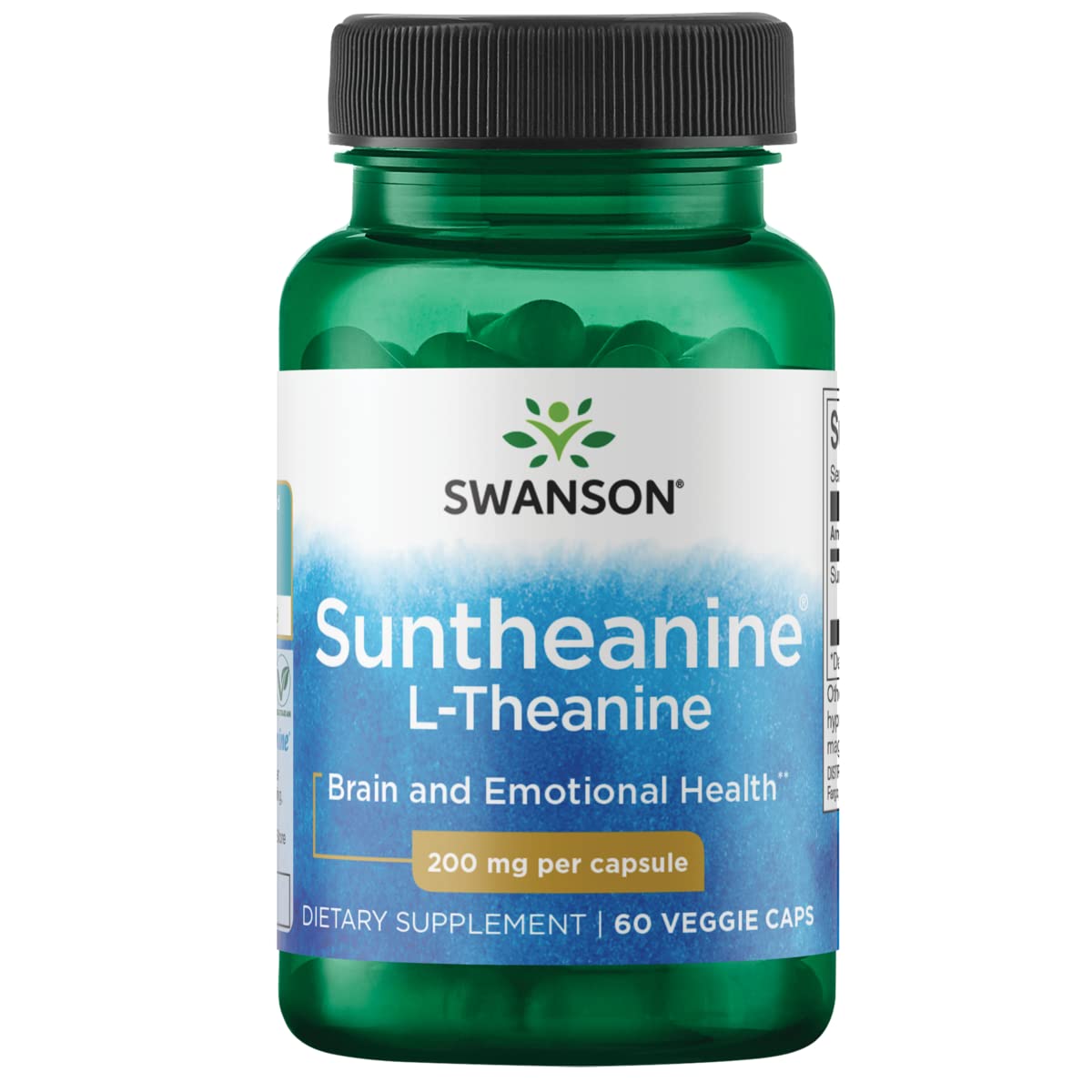 Foto 2 pulgar | Suplemento Swanson De Doble Potencia, Sunteanina Y L-teanina, 200 Mg - Venta Internacional.