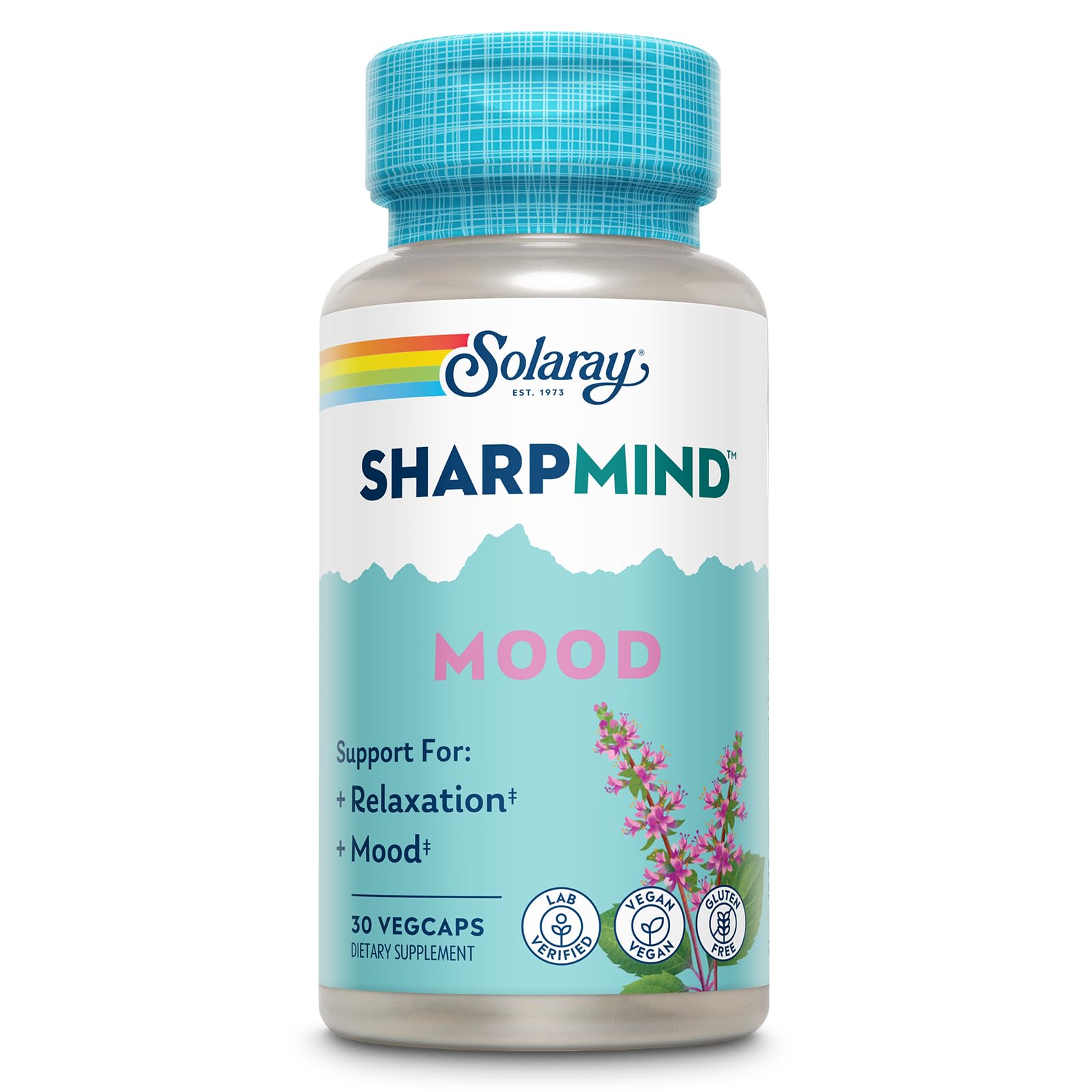 Foto 1 | Suplemento Solaray Sharpmind Mood Support 30 Cápsulas Vegetarianas - Venta Internacional.