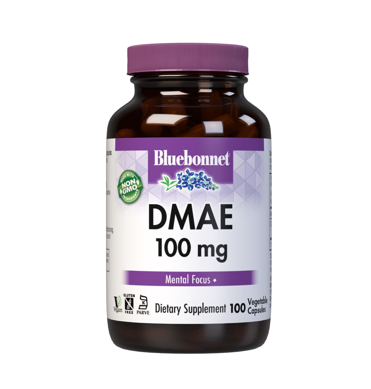 Foto 1 | Suplemento Bluebonnet Dmae 100 Mg 100 Cápsulas Vegetales - Venta Internacional.