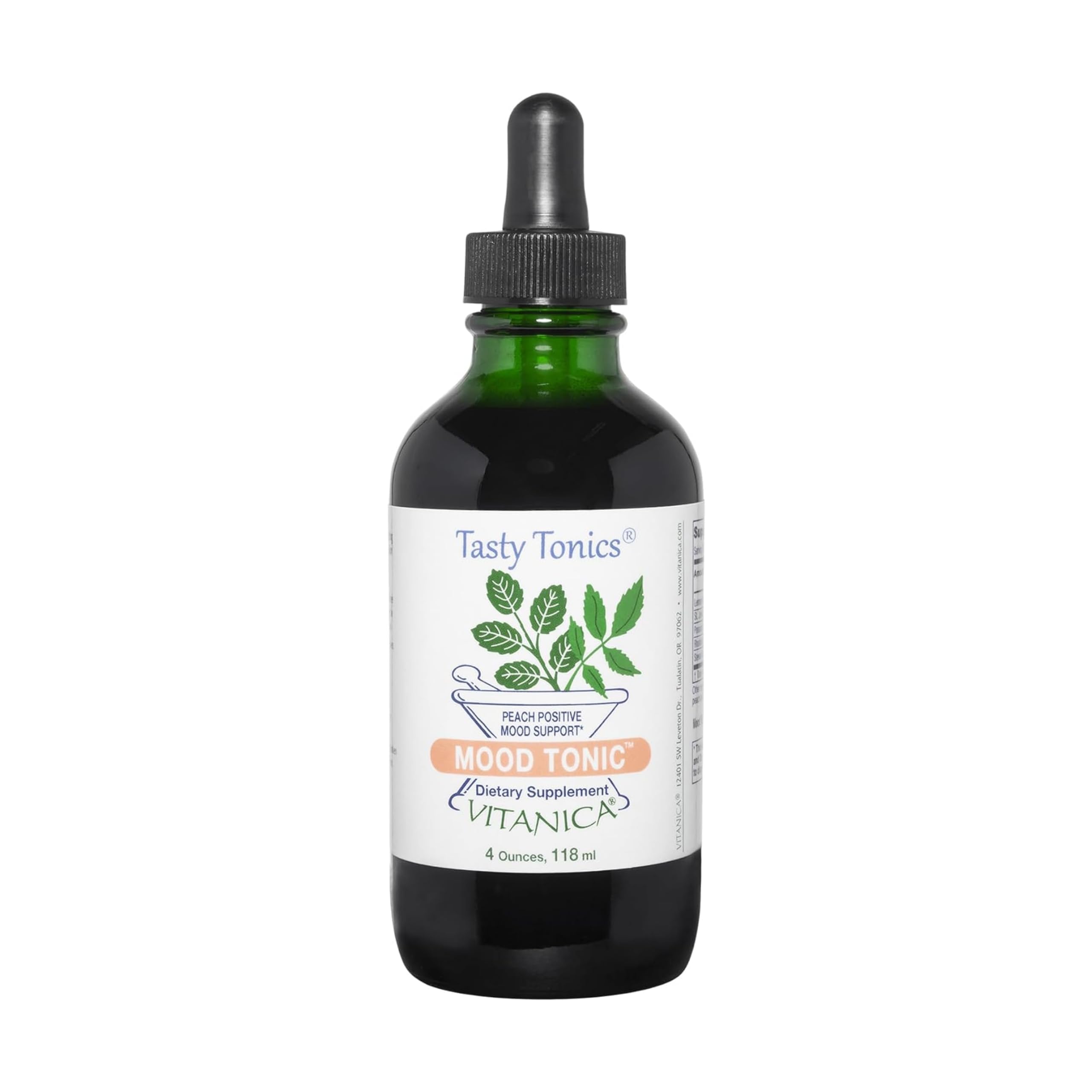 Foto 2 pulgar | Suplemento Vitanica Mood Tonic Peach Positive Mood 120 Ml - Venta Internacional.