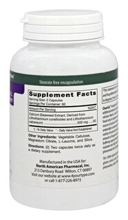 Foto 2 | Suplemento D'adamo Personalized Nutrition Clearcal 120 Vcaps - Venta Internacional.