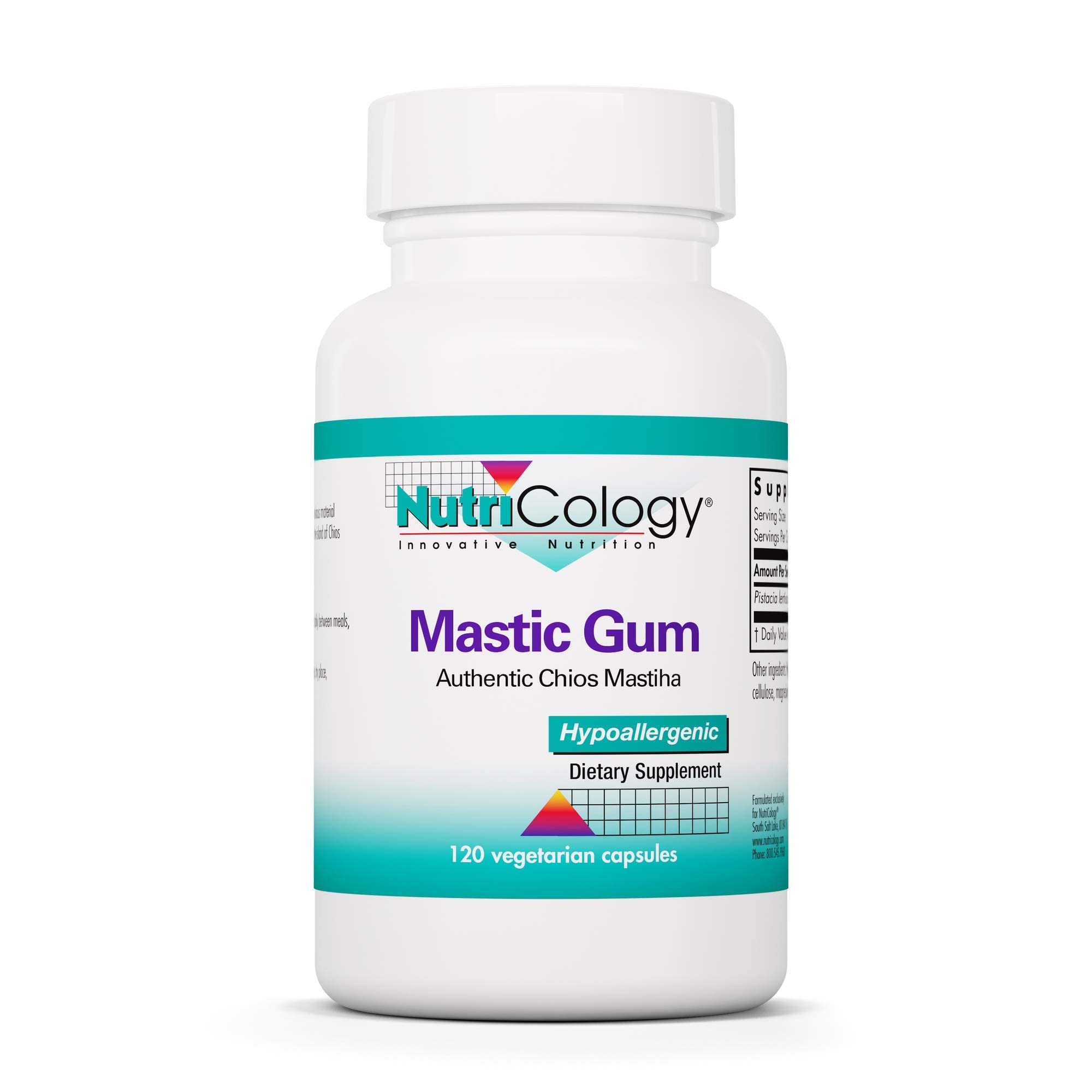 Foto 1 | Suplemento Nutricology Mastic Gum Dietary 120 Cápsulas - Venta Internacional.