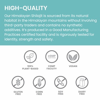 Foto 5 | Suplemento De Extracto De Shilajit Del Himalaya, 250 Mg, 60 Unidades - Venta Internacional.