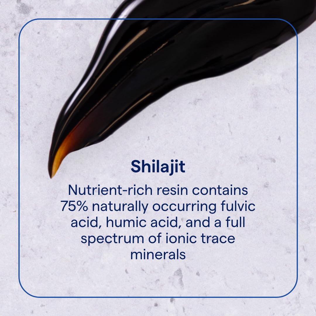 Foto 6 pulgar | Suplemento Mineral, Oligoelementos, Resina De Shilajit, 500 Mg - Venta Internacional.