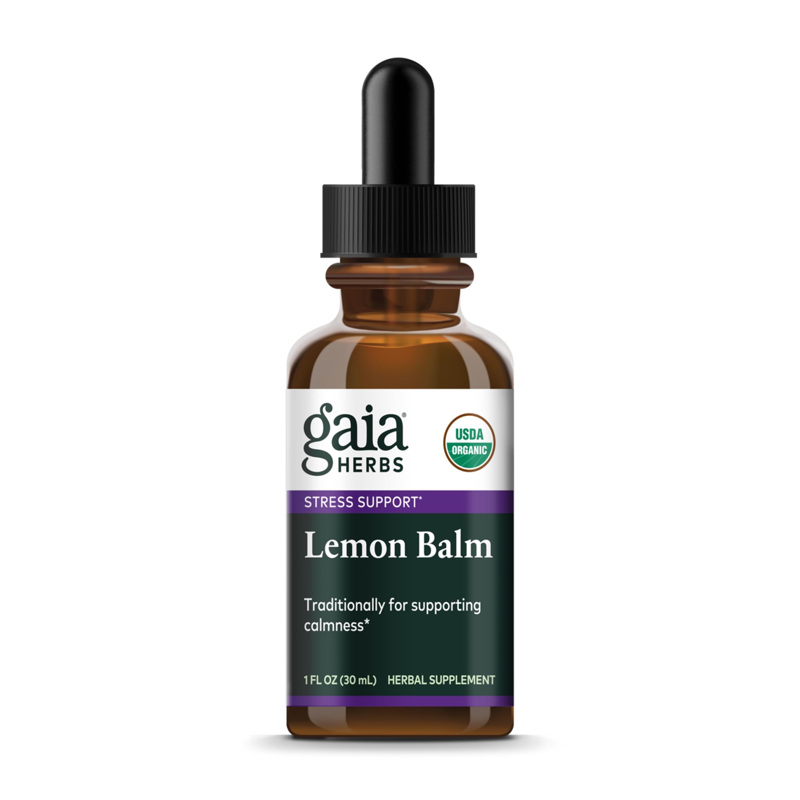Foto 2 pulgar | Suplemento Gaia Herbs, Bálsamo De Limón, Alivio Del Estrés, 30 Ml - Venta Internacional.