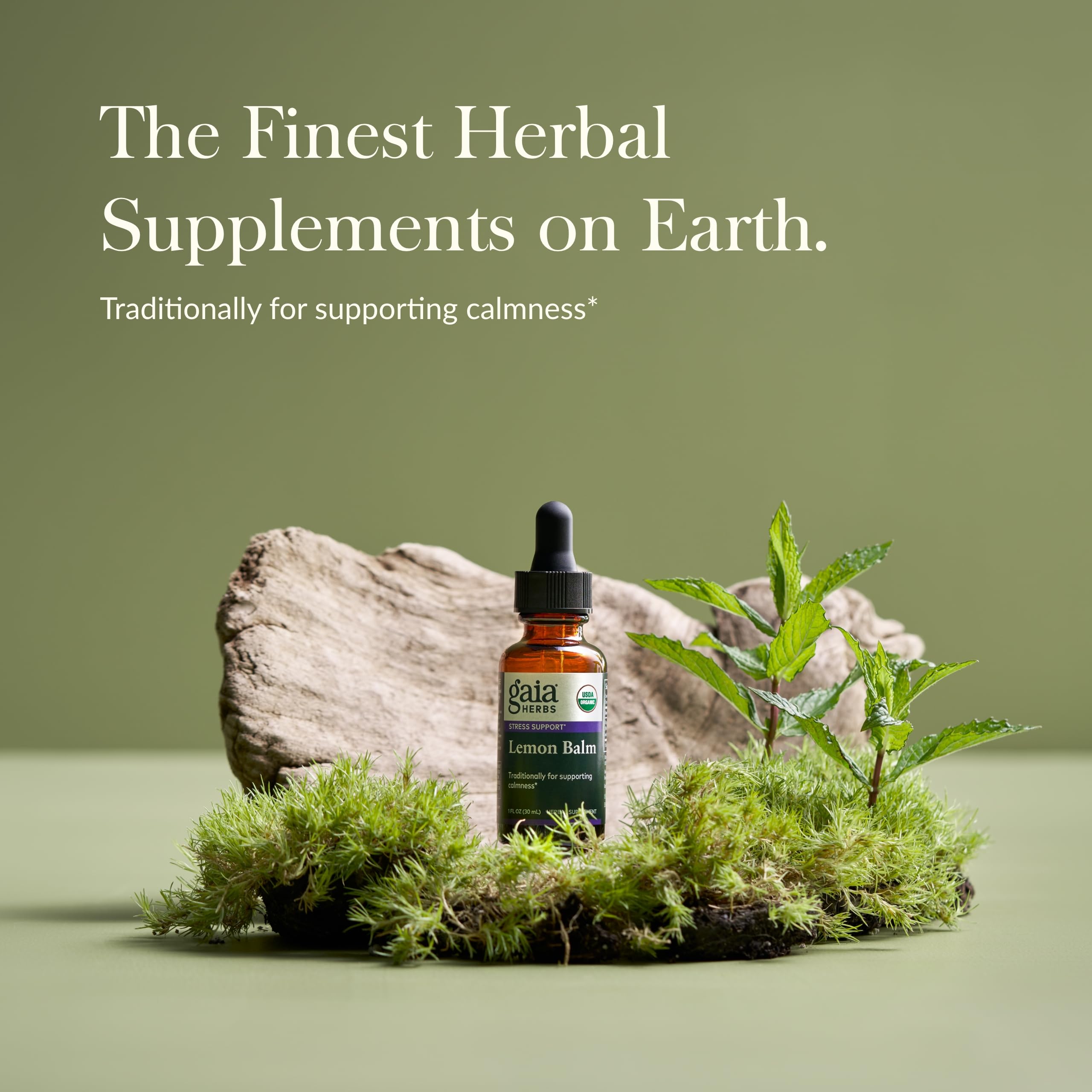 Foto 4 pulgar | Suplemento Gaia Herbs, Bálsamo De Limón, Alivio Del Estrés, 30 Ml - Venta Internacional.