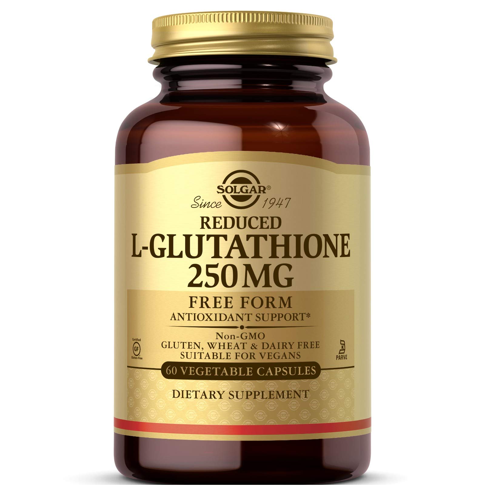 Foto 1 | Suplemento Solgar De L-glutatión Reducido 250 Mg 60 Cápsulas - Venta Internacional.