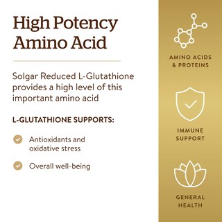 Foto 4 | Suplemento Solgar De L-glutatión Reducido 250 Mg 60 Cápsulas - Venta Internacional.