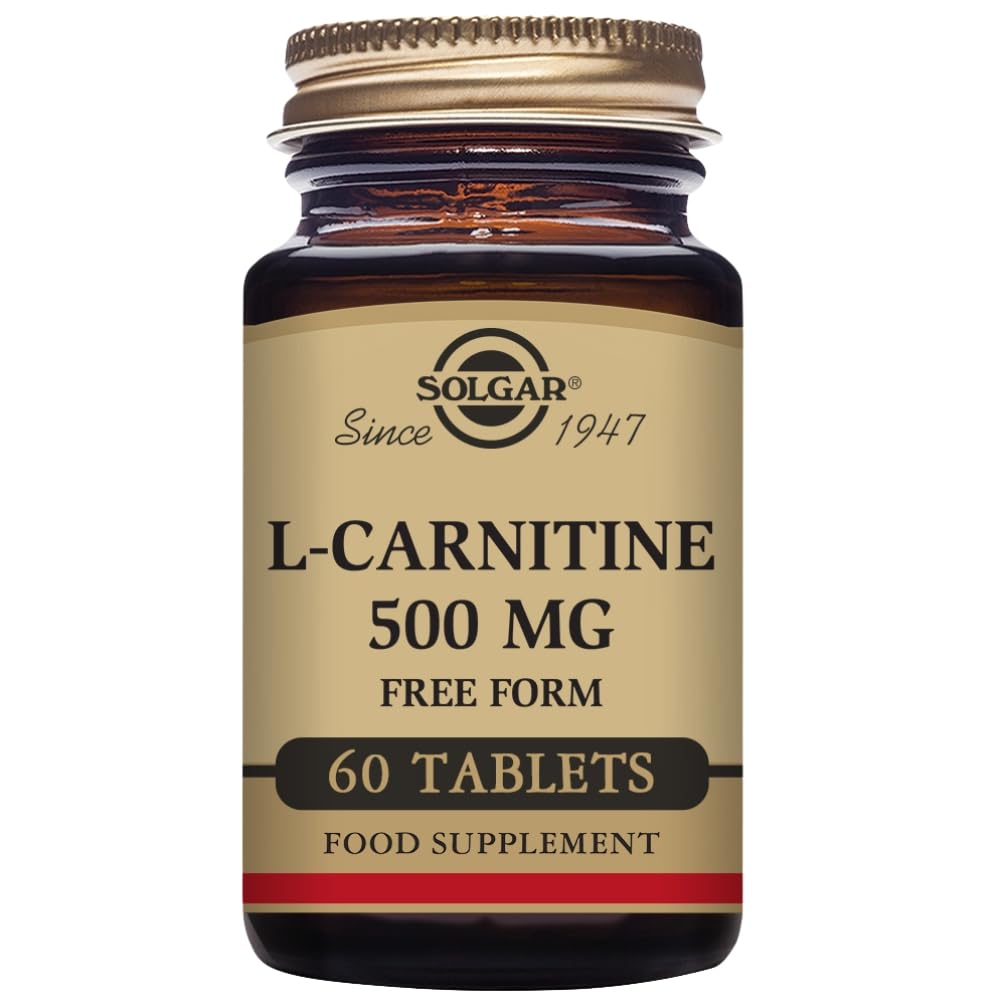 Foto 2 pulgar | Suplemento Solgar L-carnitina 500 Mg 60 Comprimidos Veganos Sin Ogm - Venta Internacional.