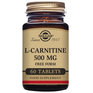 Foto 1 | Suplemento Solgar L-carnitina 500 Mg 60 Comprimidos Veganos Sin Ogm - Venta Internacional.