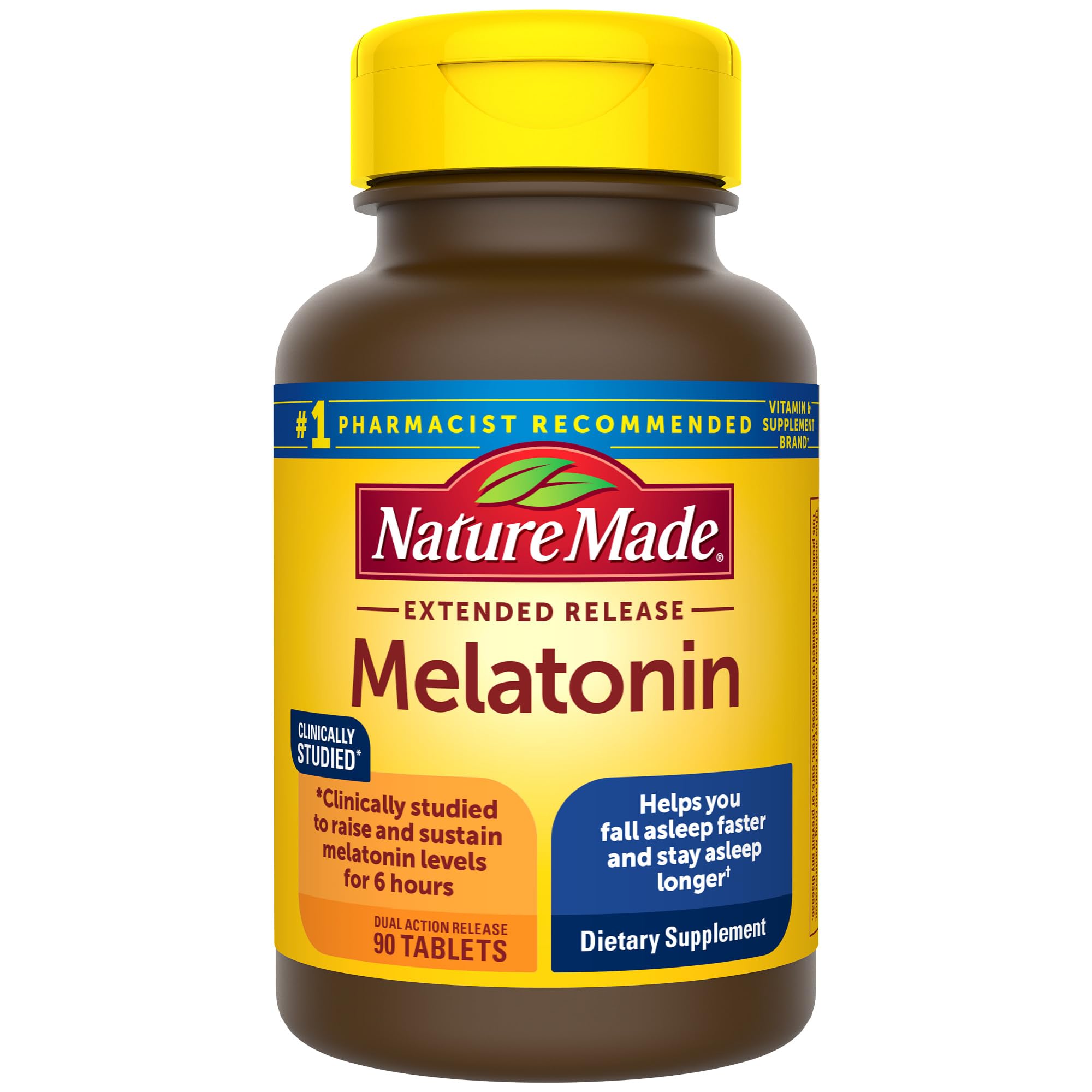 Foto 2 pulgar | Melatonina Sleep Nature Made 90 Tabletas-Venta Internacional