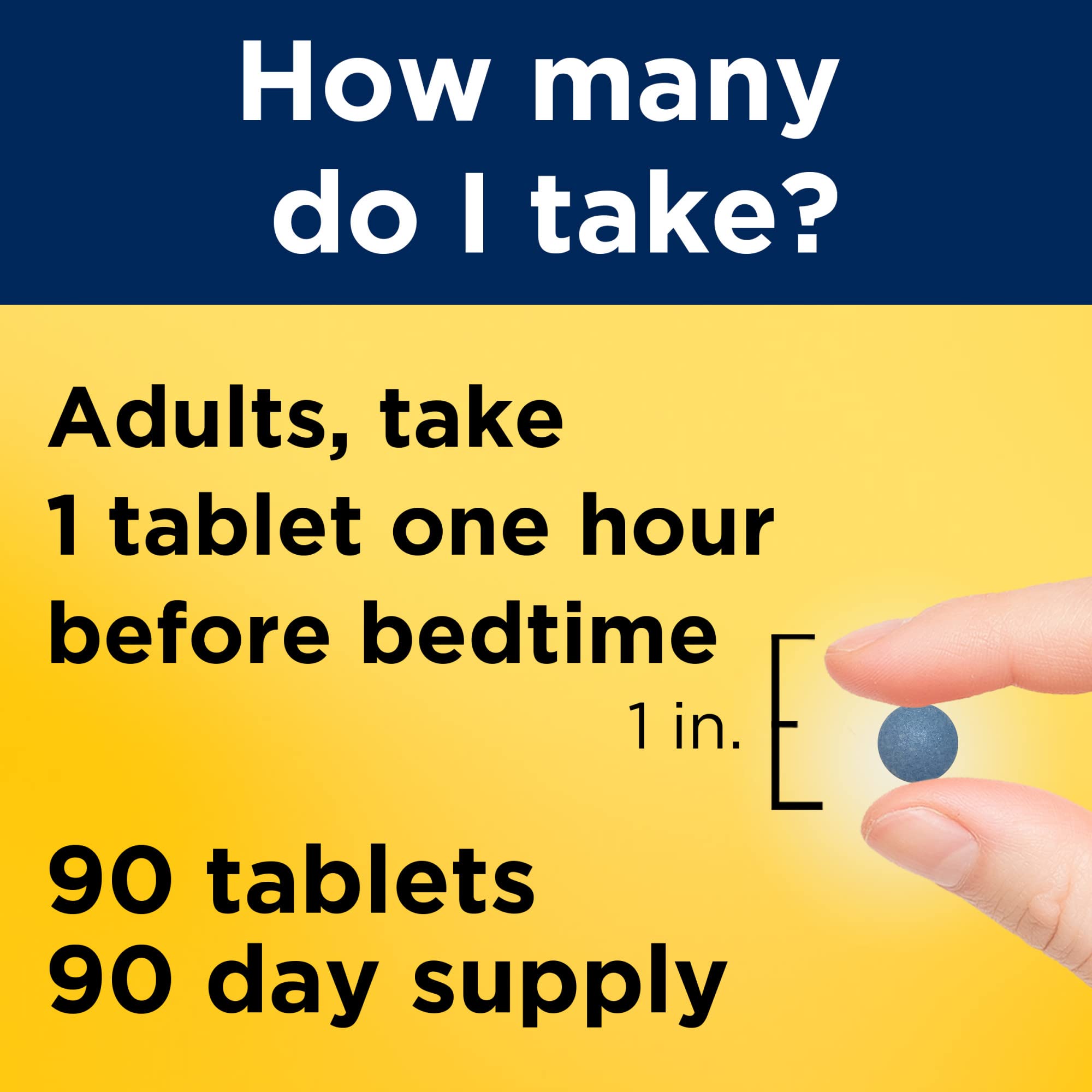 Foto 4 | Melatonina Sleep Nature Made 90 Tabletas-Venta Internacional