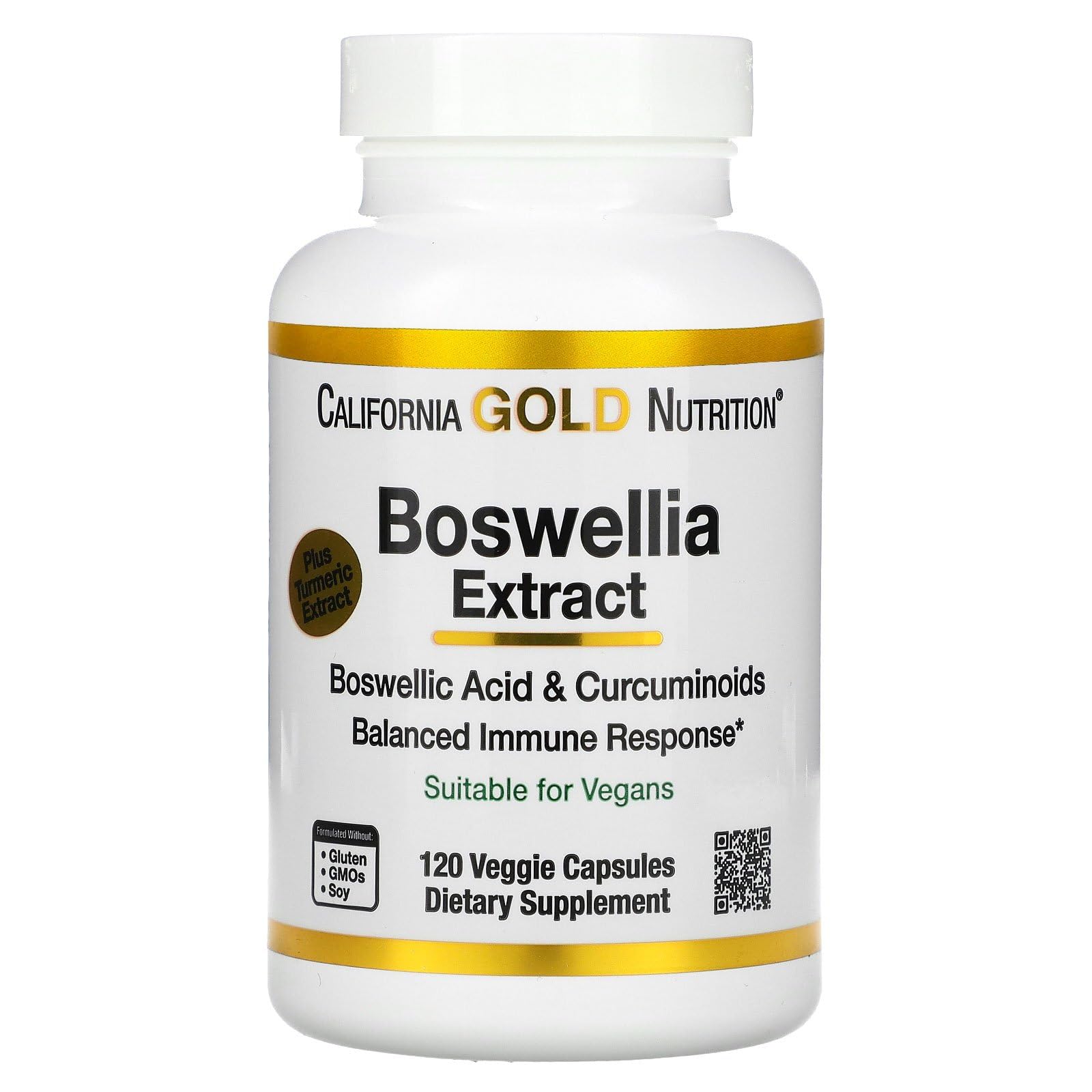 Foto 2 pulgar | Suplemento De Extracto De Boswellia De California Gold Nutrition 500 Mg - Venta Internacional.
