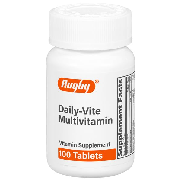 Foto 2 pulgar | Suplemento Multivitamínico Rugby Daily-vite 100 Comprimidos - Venta Internacional.